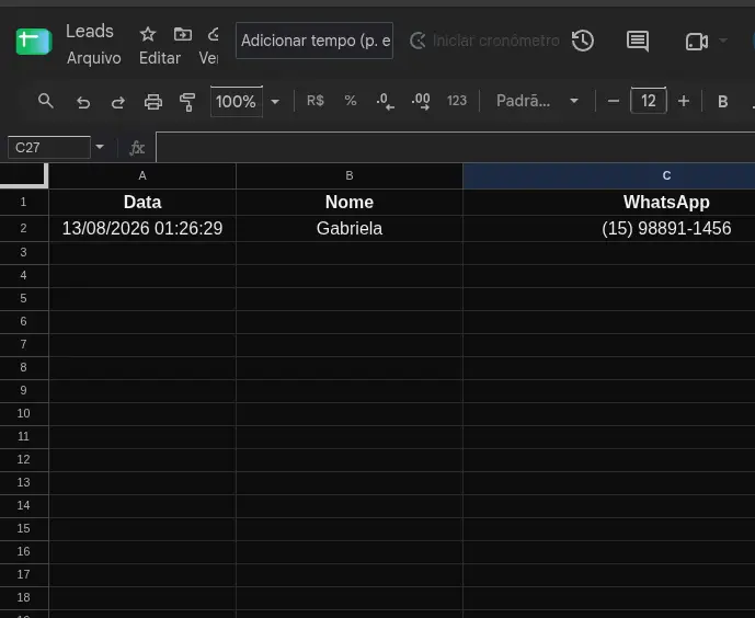 Lead Capture and Delivery portfolio preview